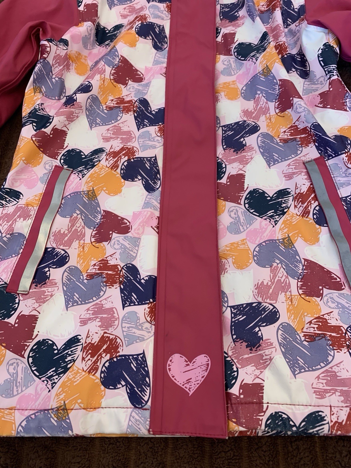 Girls jacket coat, size: 6-8years image 3