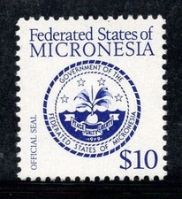 Micronésie 1985 Mi. 36 Neuf ** 100% 10 $, armoiries
