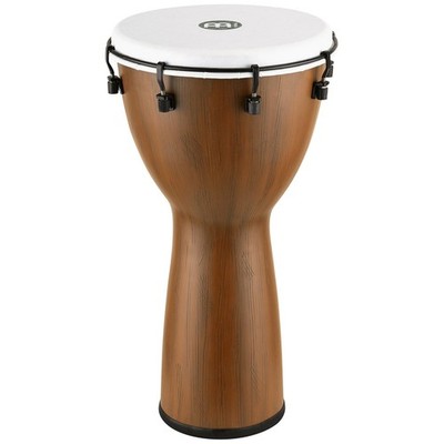 Meinl Percussion ADJ12-BW - Alpine Series Djembe, 12'', Synthetic Head, Barnwo...