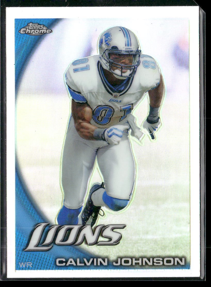 2010 Topps Chrome #C193 Calvin Johnson Refractors