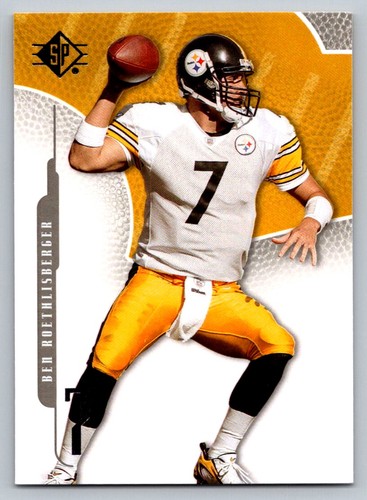 Ben Roethlisberger #22 2008 SP Authentic card