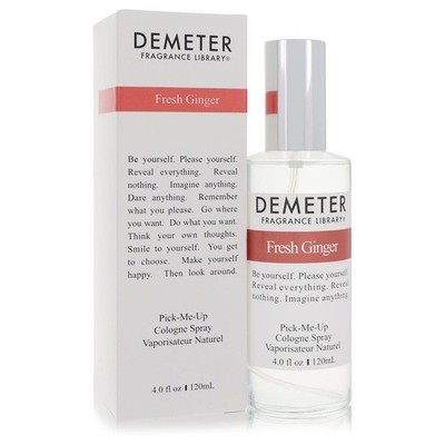 Demeter Fresh Ginger by Demeter Cologne Spray 4 oz For Women Brand New
