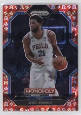 2022-23 Panini Prizm Monopoly Skills Free Parking Joel Embiid #PS5 10qe