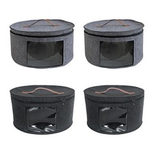 Filzhut Aufbewahrungsbox mit Deckel, Aufbewahrungsbox von