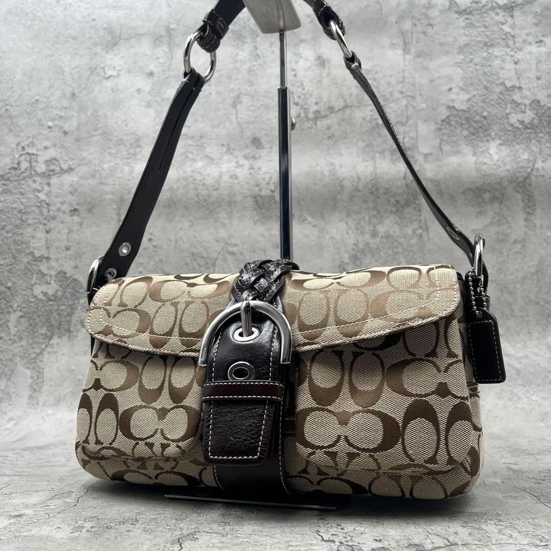 バッグ COACH SOHO signature one shoulder bag COACH SOHO Signature One Shoulder Bag 【公式通販】