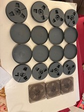 11 Super 8 - 200 ft Movie Film Reels - 8 Gray, 3 Clear