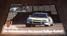 Opel Kadett GSI Allrad Rallye Bericht (1985)