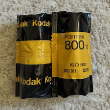 Kodak Portra 120 Print Color Film 800 ISO 12 Exp 02/2009 MPN 2531 011