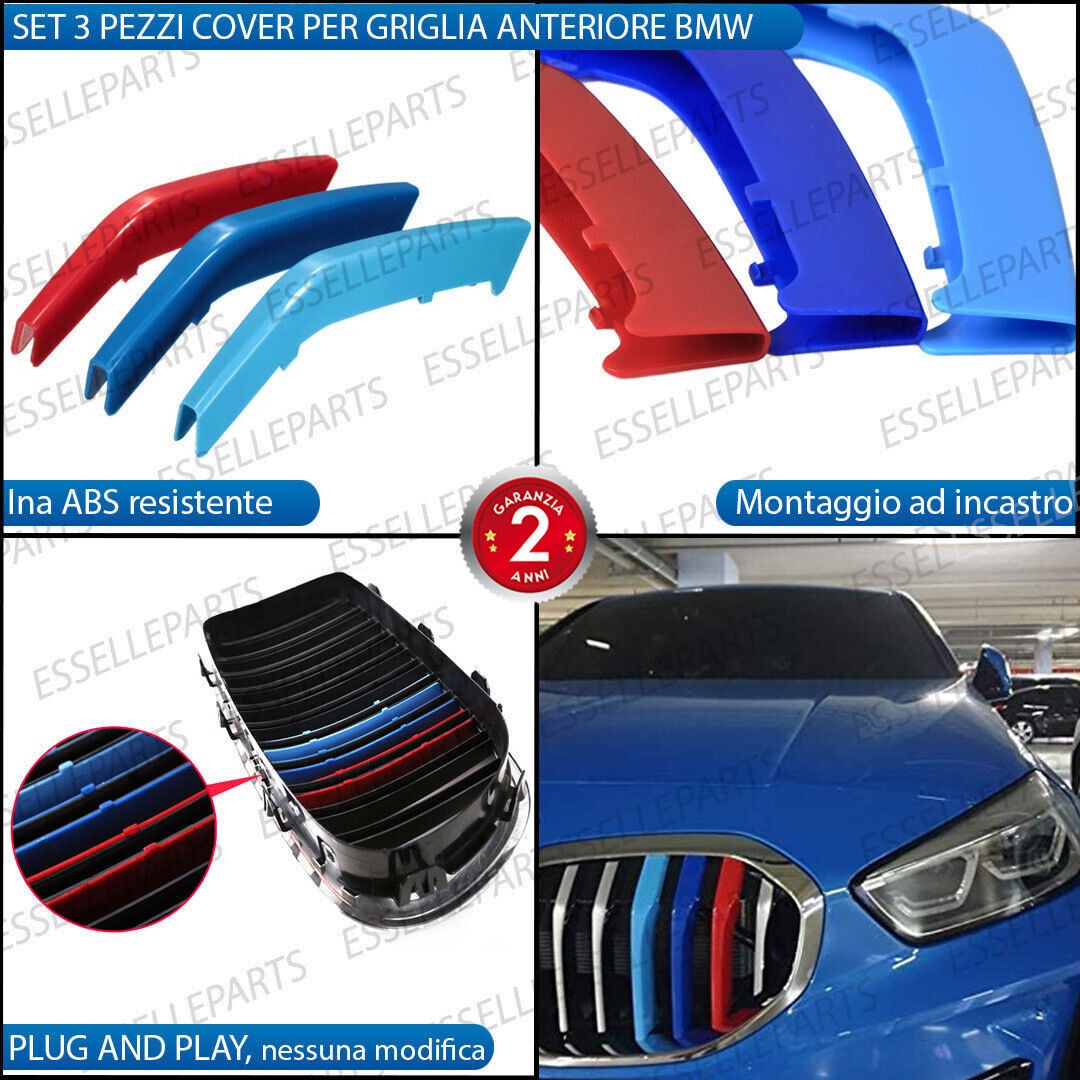 BMW SERIE 1 F40 COVER GRIGLIA CALANDRA IN STILE M SPORT AD