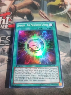 Sabatiel - The Philosopher's Stone - DRLG-EN015 - Super Rare - 1st Edition
