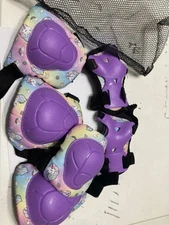 Protective Gear for kids. Adjustable knee pads, elbow and wrist guards