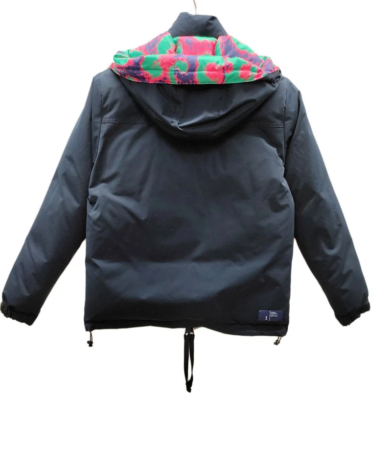 uniform experiment REVERSIBLE HOODED DOWN BLOUSON Size: S Navy UE-189043 Men - Image 3 of 4