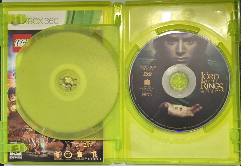 LEGO: The Lord Of The Rings - Includes Bonus Movie (Xbox 360) - COMPLETE/CIB - Image 4 of 4