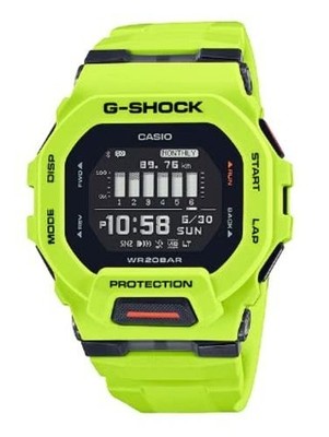 CASIO G-SHOCK G-SQUAD GBD-200-9 Yellow Bluetooth Men's Watch Running Fitness