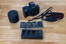 Canon EOS R100 Mirrorless Camera Body + 4 Batteries + Triple Charger + Battery C