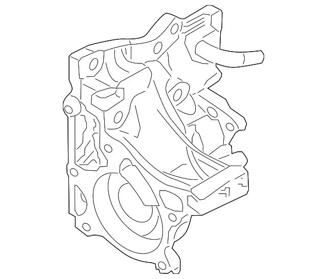 Genuine Nissan Thermostat Housing 11061-BV80B