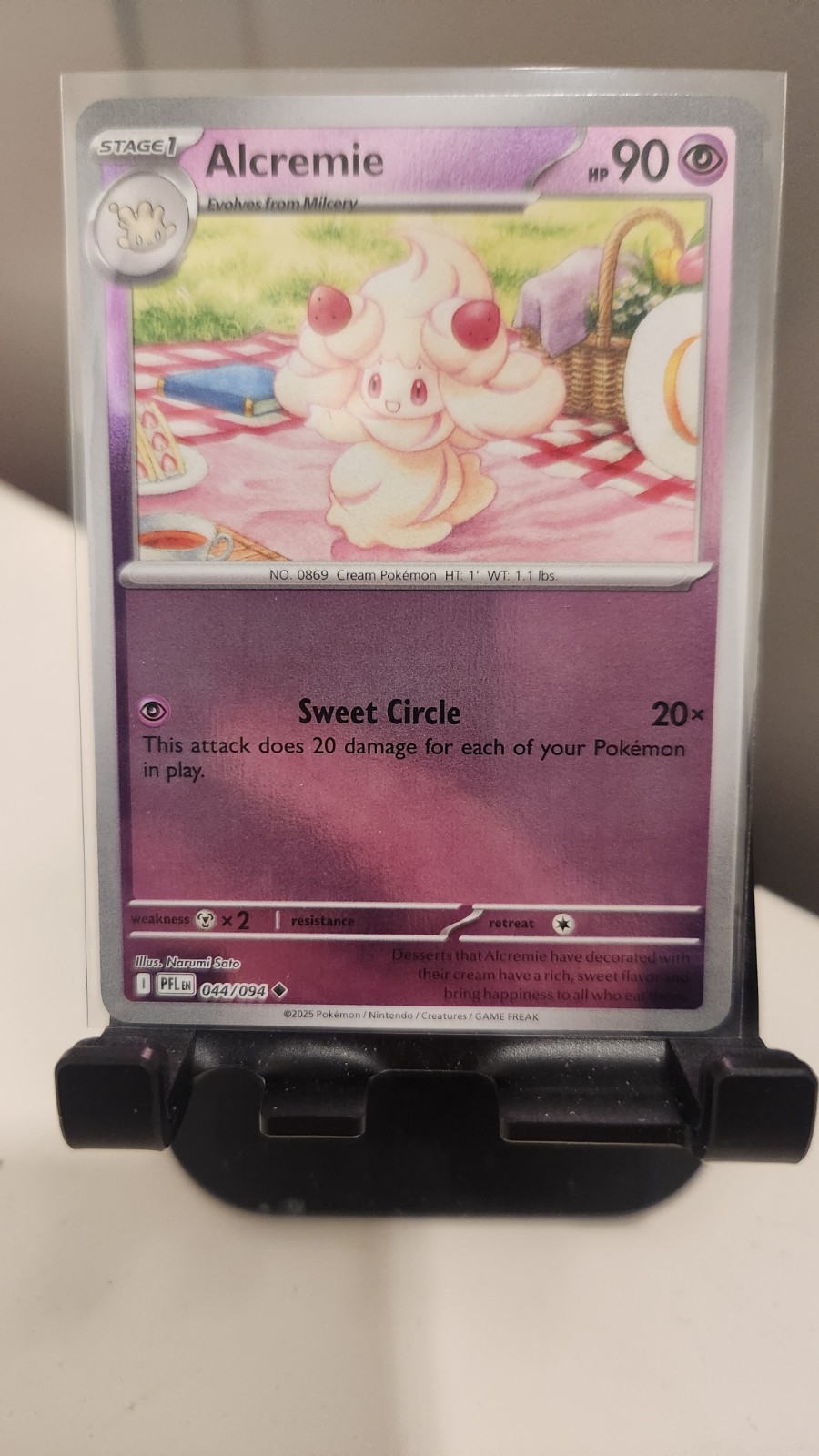 Alcremie - 044/094 - Phantasmal Flames - Reverse Holo - NM/M