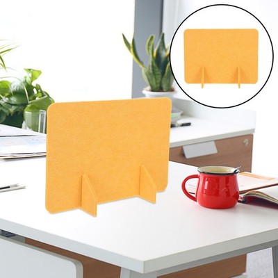 2pcs Student Desk Partition Board - Portable Desktop Partition Panel - Felt