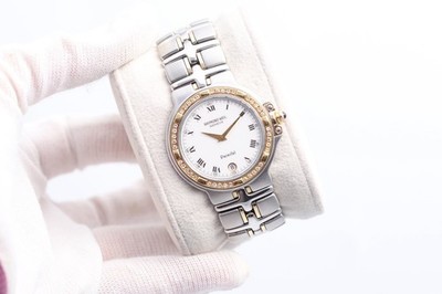 Raymond Weil Parsifal Bicolor 34mm Diamant Lünette 9190 Quarz Damenuhr