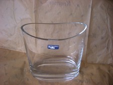 LEONARDO Glas Blumenvase Windlicht Dekoglas oval Höhe 17,5cm