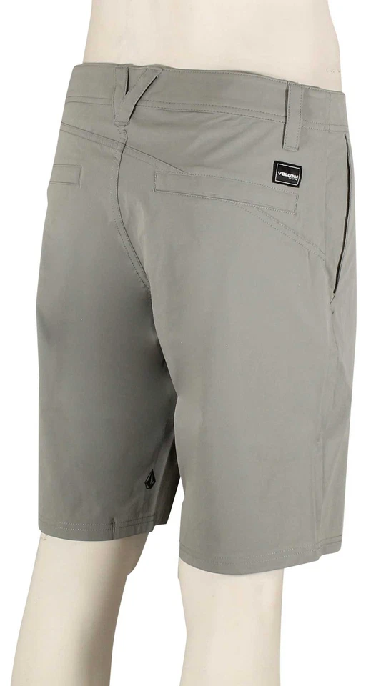 Volcom Frickin Cross Shred 20" Hybrid Shorts - Moonbeam - New - Image 2 of 2