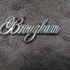 1980 1985 Cadillac Fleetwood Brougham Quarter Panel Original Emblem 1980 1985 Cadillac Fleetwood Brougham Quarter Panel Original Emblem