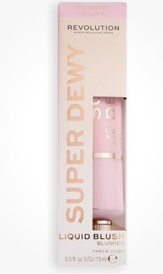 REVOLUTION SUPER DEWY LIQUID BLUSH - BLUSHING IN LOVE NEU OVP