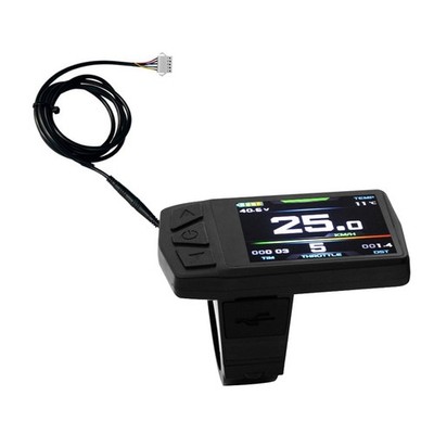 Elektrofahrrad KT-TF01U LCD-Display Messgerät 24V 36V 48V Anschlussstecker 1579