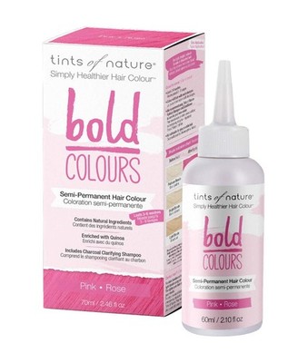 Tints Of Nature - Semi-Permanent Hair Color Bold Pink - 2.46 fl. oz.
