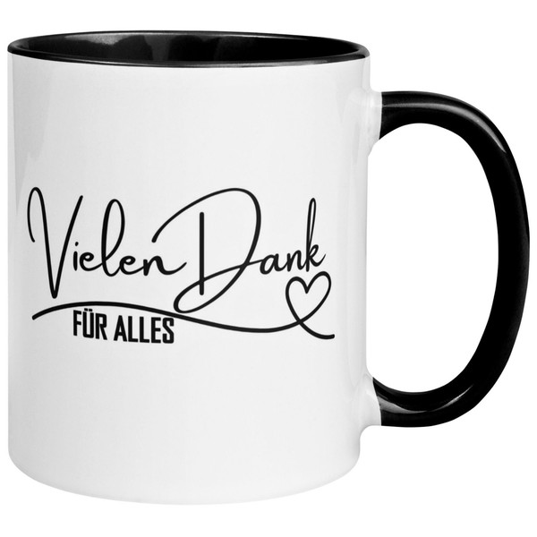 Tasse Danke – Vielen Dank FüR Alles – DankeschöN Geschenk Team/Kollegen/Kollegin-image