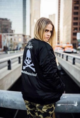 Authentic Bape Mastermind Souvenir Jacket Black Large