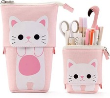 Large Capacity Pencil Case Pen Pouch Box Organizer for School Office Supplies