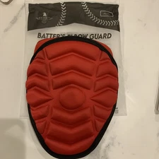 Exxact Sports Defender Plus Batter's Baseball Elbow and Forearm Guard AL/XL Red