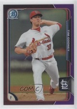 2015 Bowman Chrome Prospects Purple Refractor 219/250 Tim Cooney #BCP38 0v7