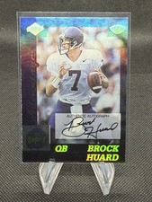 1999 Collector's Edge Brock Huard Advantage Rookie Auto #168 1991 Draft