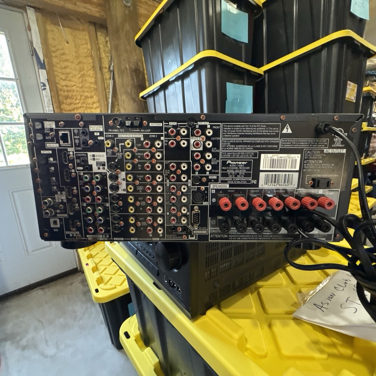 🎛️🔊 Onkyo TX-DS676 AV Receiver Dolby Digital Home Theater