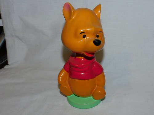 1960's Walt Disney Winnie The Pooh Bear Composite Bobble Head Knodder Japan