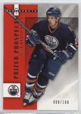 2005-06 Fleer Hot Prospects Red Hot 8/100 Kyle Brodziak #127 0c2