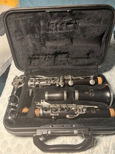 Yamaha YCL 400 AD Wooden Clarinet Made In Japan With Original Case