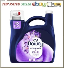 Downy Ultra Soft + Calm Fabric Softener 111 oz 164 Loads Lavender Vanilla Bean.