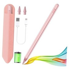 Stylus Pen for iPad 2018-2025 with Palm Rejection, Apple Pencil for Rose Gold