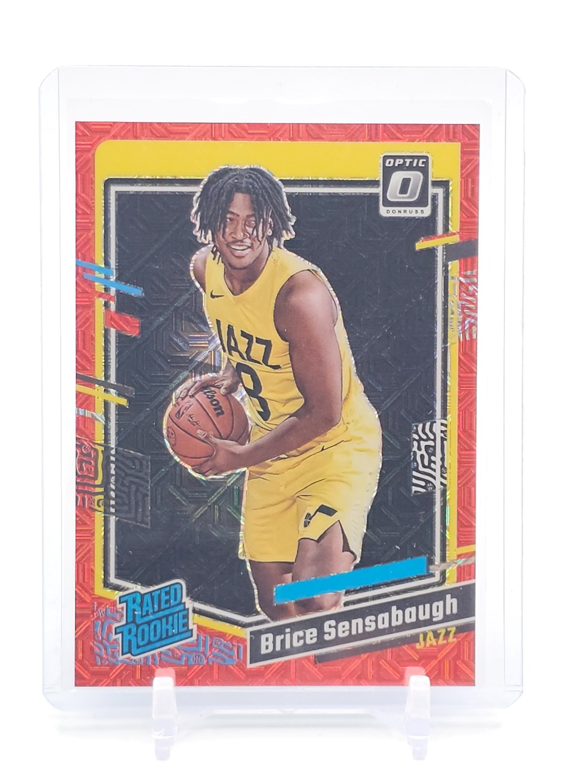 BRICE SENSABAUGH 2023-24 DONRUSS OPTIC RATED ROOKIE CHOICE RED /88 #209 Q5537