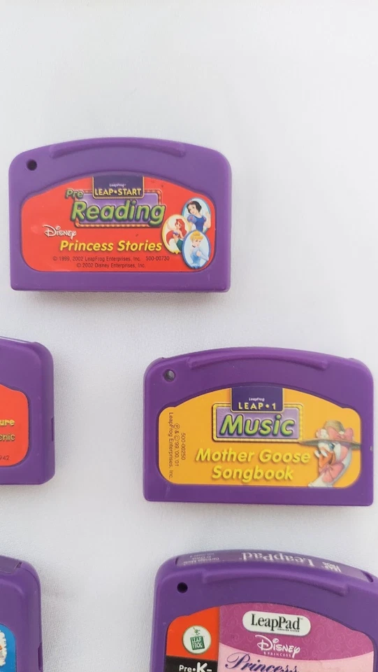LeapFrog LeapPad Lot of 5 Assorted Cartidges Only No Books - Image 3 of 4