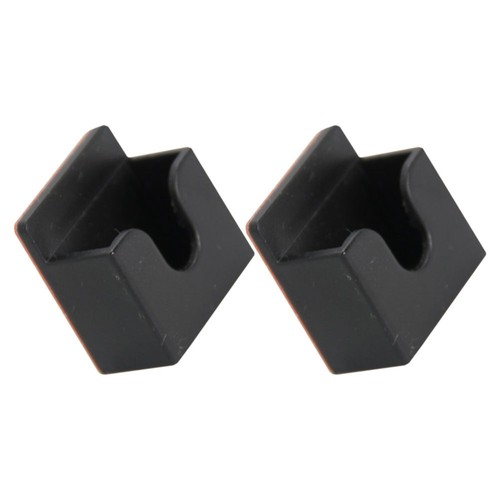 2 Pcs Microphone Hook Flange Mount Stand Adapter Cb Bracket Radio Hanger - Zdjęcie 5 z 12
