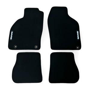 Tapis de plancher de voiture Velour pour SAAB 9-3 Rugs de tapis noir imperméables Liners automatiques Nouveau