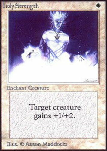Holy Strength x4 - 3rd Edition (Revised) - Moderate Play, English - 3rd Edition - Picture 1 of 1