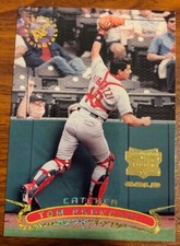 1996 Stadium Club Extreme Gold Tom Pagnozzi St. Louis Cardinals Free Shipping