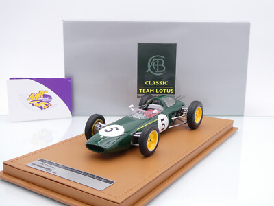 Tecnomodel TM18-341D # Lotus 24 F1 #22 Großbritannien GP 1962 '' Jim Clark '' 1:18