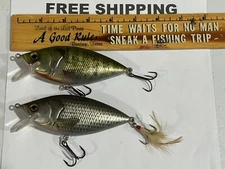 LOT OF 2 Deps REALISER Fishing Lures TACKLE BOX FIND BOTH USED