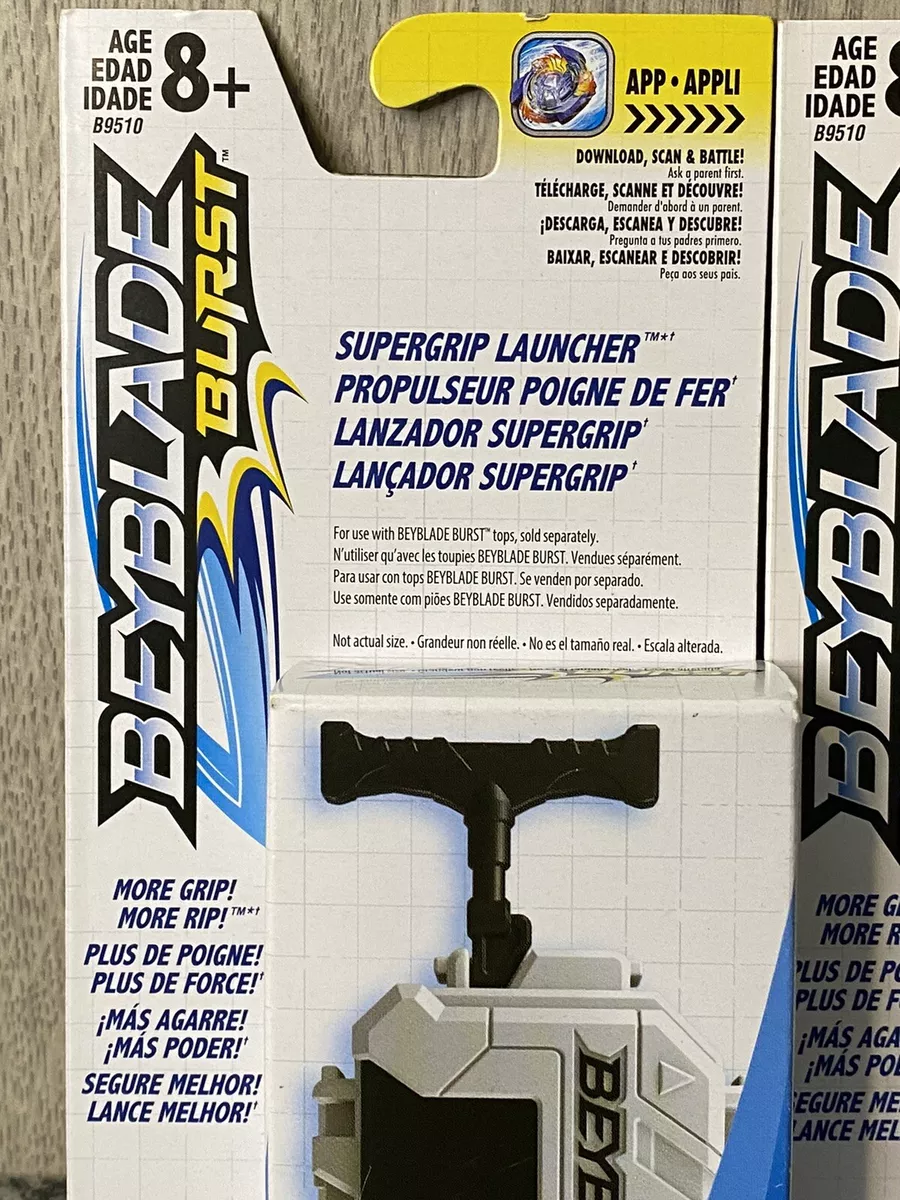 landsby Vandre Mos Lot of 3 BEYBLADE Burst Supergrip Launcher B9510 9&#034; Hasbro Bundle NEW  | eBay